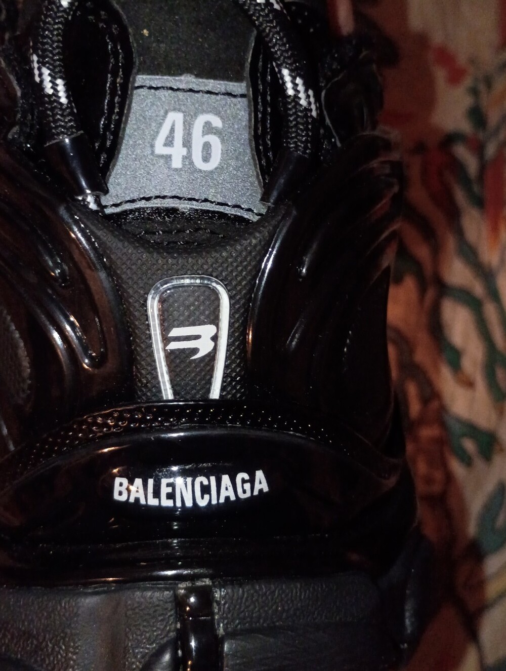 Balenciaga Black Layered Chunky Sneakers - Picture 6 of 6